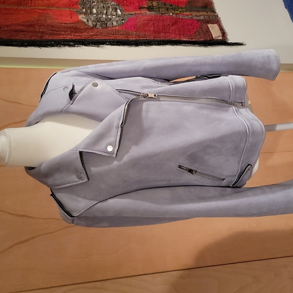 LOFT Jackets & Blazers - Loft faux microsuede moto jacket perfect condition